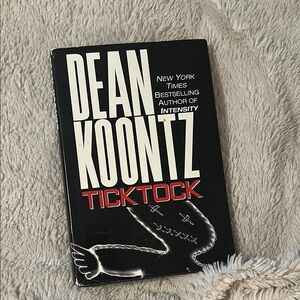 Dean Koontz 'Tick Tock' Hardcover Book